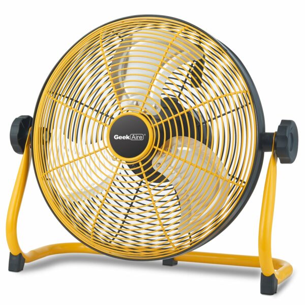 Geek Aire 12 Inch Battery Operated Camping Floor Fan